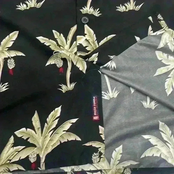 Point Zero Hawaiian hula girls print short sleeve shirt button up men’s size 3XL - Picture 6 of 13